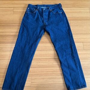 Levi's Men's 501 high rise button fly Jean